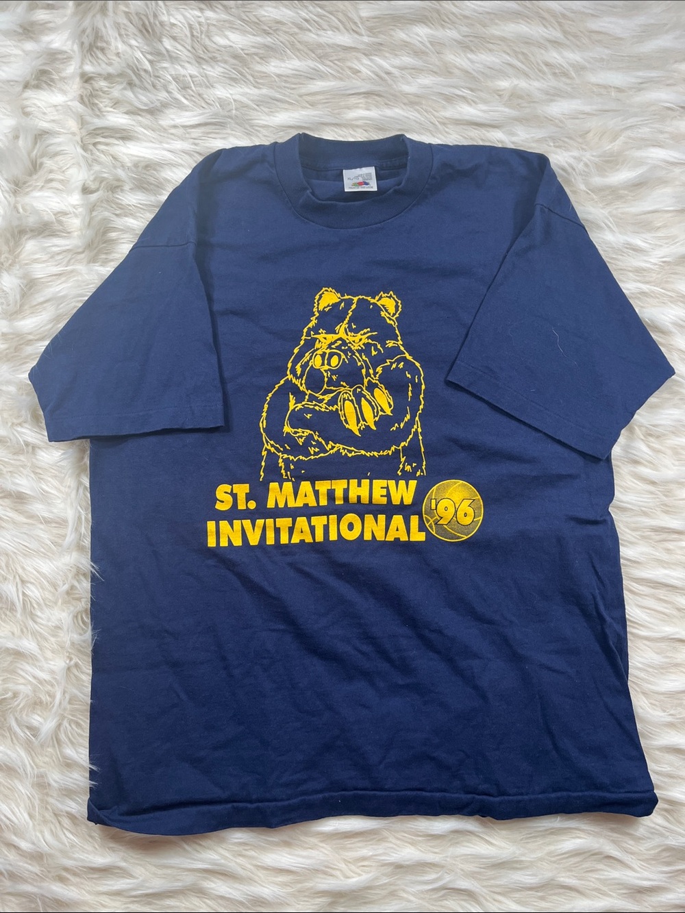 Fruit of the Loom St. Mathews Invitational 96 Vintage Tee XL